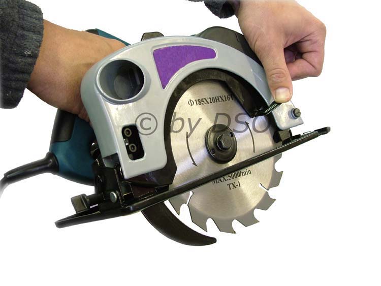 Marksman 240v 185mm Circular Saw with Laser Guide 67059C
