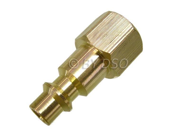 Air Line Hose Compressor Fitting Connector Quick Release Set 1//4/" Brass AT085