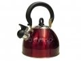 Prima 2.5L Stainless Steel Whistling Kettle  in Red 11125C *Out of Stock*