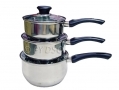 Prima 3 Piece Stainless Steel Cookware Set 14cm 16cm and 18cm 11135C *Out of Stock*