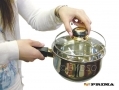 Prima 12 Piece Stainless Steel Cookware Set Sauce Pan, Casserole and Fry Pan 11137C *Out of Stock*