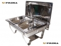 Prima Stainless Steel 8.5 Litre Chafing 2 Dish Set with 2 Heaters Hot and Cold 11139C *Out of Stock*
