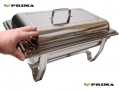 Prima Stainless Steel 8.5 Litre Chafing 2 Dish Set with 2 Heaters Hot and Cold 11139C *Out of Stock*