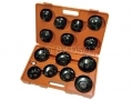 Professional 16 Piece Cup Type Oil Filter Wrench Set 1224ERA *Out of Stock*