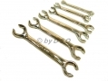 6 Piece Chrome Plated AF SAE Flare Spanner Set 1/4\" to 1\" inch 1097ERA *Out of Stock*