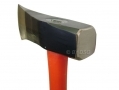 Professional 6Lb Log Splitting Axe Maul with Fibre Handle and Cushioned Rubber Grip 1298ERA *Out of Stock*