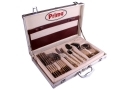 Prima Shelley 24 Pc Cutlery Set in Aluminmum Case 14064CShel *Out of Stock*