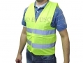 Tool-Tech High Visibility Safety Vest Waistcoat Medium 14580