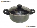 Prima Aluminium Non-stick 20cm Sauce Pot with Stone Vein 15042C *Out of Stock*