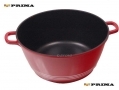 Prima Chef Quality 5pc Non-Stick Cookware Set with Tempered Glass Lids in Red 15177C *Out of Stock*