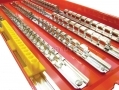 Professional Quality 100 pc Socket Rail 1/4\", 3/8\" and 1/2\" inch 1574ERA *Out of Stock*
