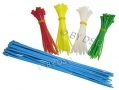 Tool-Tech 180 Piece Nylon Cable Ties Various Sizes 16240