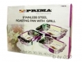 Prima 4 Piece Roasting Tin Baking Tray Dishes with Grills 17097C *Out of Stock*