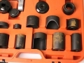 Heavy Duty 22 Pc Universal/Ball Joint Removal/Install Damaged Case Some Rust Patches 1949ERA-RTN1 (DO NOT LIST) *Out of Stock*