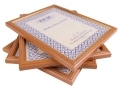 4 Pack 10 x 8 inch Wooden Photo Frames with Gold Inner  10x8BGPH *Out of Stock*