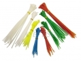 200 Piece Nylon Cable Ties Various Sizes in Tube 68153C *Out of Stock*