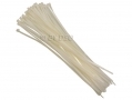 50 Piece 12 inch 300mm Nylon Cable Ties White 68320C *Out of Stock*