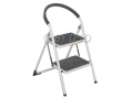 Tool-Tech Lightweight Extra Wide 2 Tread Step Ladder with Foam Protector 150Kg BML68560 *Out of Stock*
