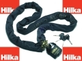 Hilka High Security 65mm Padlock 1.8m Chain with 4 Security Keys and Cover HIL71180010 *Out of Stock*