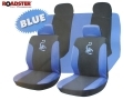 Roadstar Scorpion 13 Pc Car Seat Cover Set Blue/Black 81064C