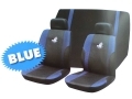 Roadstar WRX 6 Pc Car Seat Cover Set Blue Black 81070C