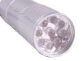 Mini 9 LED Pocket Torch Silver
