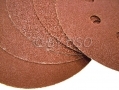 High Quality 25 Piece 5\" Sanding Discs with Velcro Backing AB004 *Out of Stock*