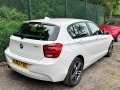 2012 BMW 1 Series 1.6 116i Manual Sport ULEZ (s/s) 5dr Hatchback Petrol White 116,000 miles AJ62FBZ