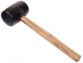AM-Tech Trade Quality 12 inch 16oz Rubber Mallet with Wooden Handle AMA1600 *Out of Stock*