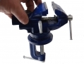 Am-Tech 60mm Clamp On Vice with Swivel Base with Anvil AMD3450 *Out of Stock*