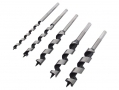 Am-Tech 5 piece 200mm Auger Bit Set with Hex fitting  AMF1370  *Out of Stock*