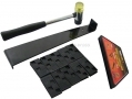 Am-Tech Laminate Wood Flooring Installation Kit Pull bar with Tapping Block and 20 Spacers AMG4200 *Out of Stock*