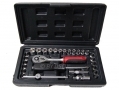 Am-Tech Comprehensive 29 Pc 1/4" Drive Socket Set 4 - 13mm with Case AMI0250 *Out of Stock*