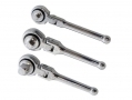 Am Tech 3 piece Stubby Ratchet Flexi Head Set 1/4, 3/8 and 1/2 inch AMI2800 *Out of Stock*