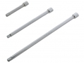 Am-Tech Professional 3 Piece 1/2 Inch Drive Extension Bars 10-15-18 inch  AMI4200  *Out of Stock*
