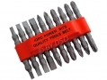 Am Tech 10 pc 65mm Double Ended Power Bit Set Slotted Phillips Pozi Drive AML2600 *Out of Stock*