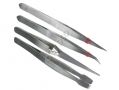 Am-Tech 4 pc Tweezers Set AMR0382 *Out Of Stock*
