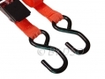 Am-Tech 15 Feet x 1 Inch Ratchet Tie Down Straps x 4 500lb AMS0751 *Out of Stock*