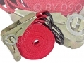Am-Tech 50mm x 6.7 Meters GS TUV Approved Ratchet Tie Down 460kgs Capacity AMS0801