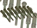 Am-Tech Trade Quality 8Pc Rawl Type Expansion Bolts M6 x 75mm Zinc Coated AMS5920 *Out of Stock*