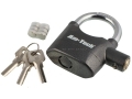 Am-Tech Heavy Duty Alarmed Padlock with 3 Keys AMT2310 *Out of Stock*