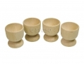 Apollo Set of 4 Beechwood Egg Cups AP4523 *Out of Stock*
