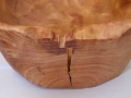 Apollo 20cm Hand Crafted Burr Wood Fruit Basket Cracked Side AP7099-RTN1 (DO NOT LIST) *Out of Stock*