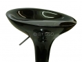 Apollo Pair of Hydraulic Bar Stools Bombo Style in Black AP7657 *Out of Stock*