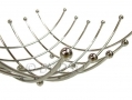 Apollo Elegant Metal Fruit Basket Italian Design AP7877 *Out of Stock*