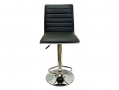Apollo Pair of Faux Leather Armless Bar Stools in Black AP8039 *Out of Stock*