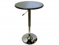 Apollo Lazy Susan Adjustable Bar Table in Black AP8040 *OUT OF STOCK*