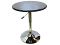 Apollo Lazy Susan Adjustable Bar Table in Black AP8040 *OUT OF STOCK*