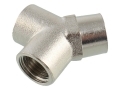 Quality 1/4 inch BSP Female Air Line Splitter 2 Pack AT094