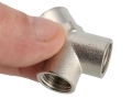 Quality 1/4 inch BSP Female Air Line Splitter 2 Pack AT094